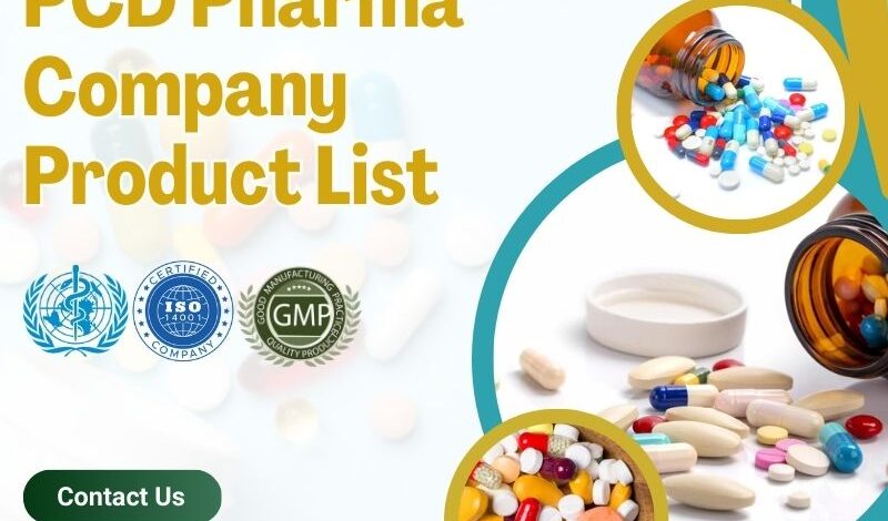 PCD Pharma Company Product List