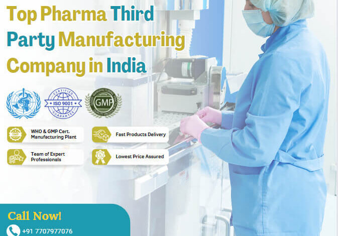 Top Pharma Third Party Manufacturing Company in India