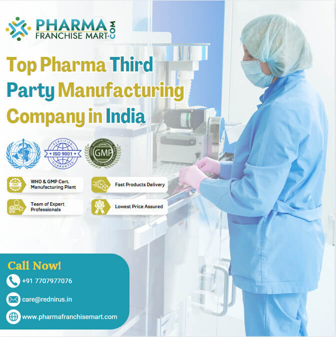 Top Pharma Third Party Manufacturing Company in India