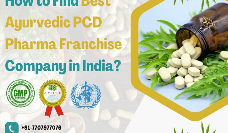 How to Find the Best Ayurvedic PCD Pharma Franchise Company in India?